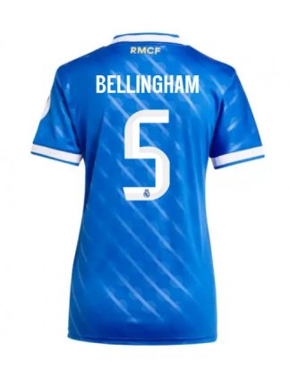 Ženski Nogometna dresi poceni Real Madrid Jude Bellingham #5 Tretji 2025-26 Kratek rokav