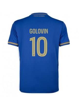 Moški Nogometna dresi poceni AS Monaco Aleksandr Golovin #10 Gostujoči 2025-26 Kratek rokav