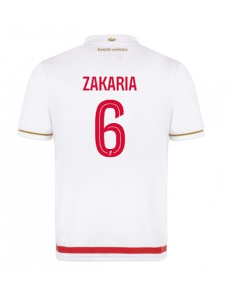 Moški Nogometna dresi poceni AS Monaco Denis Zakaria #6 Domači 2025-26 Kratek rokav