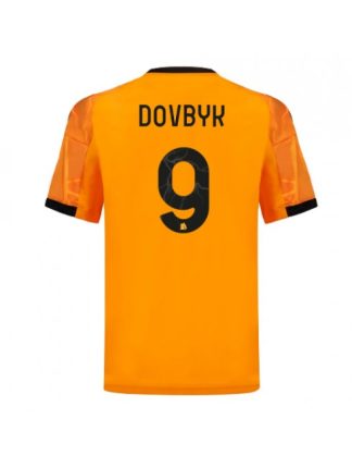 Moški Nogometna dresi poceni AS Roma Artem Dovbyk #9 Gostujoči 2025-26 Kratek rokav