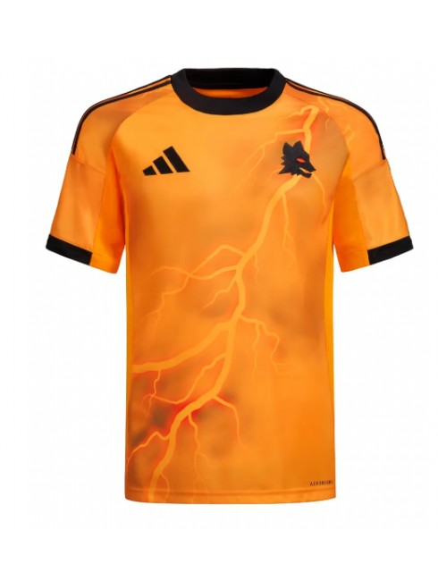 Moški Nogometna dresi poceni AS Roma Gostujoči 2025-26 Kratek rokav