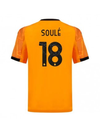 Moški Nogometna dresi poceni AS Roma Matias Soule #18 Gostujoči 2025-26 Kratek rokav