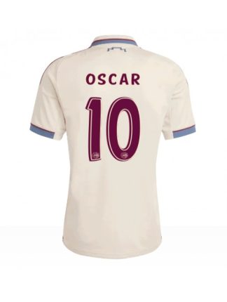 Moški Nogometna dresi poceni Ajax Oscar Gloukh #10 Tretji 2025-26 Kratek rokav