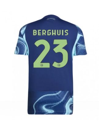 Moški Nogometna dresi poceni Ajax Steven Berghuis #23 Gostujoči 2025-26 Kratek rokav