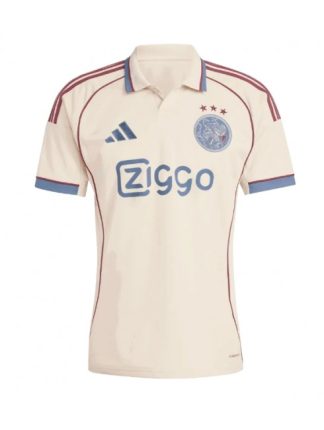 Moški Nogometna dresi poceni Ajax Tretji 2025-26 Kratek rokav