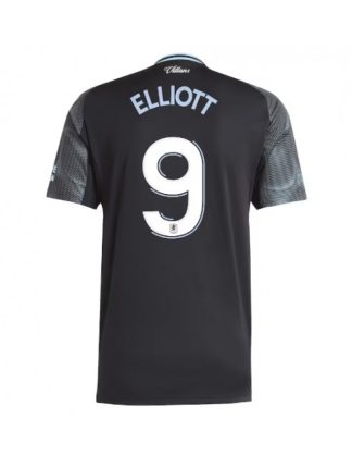 Moški Nogometna dresi poceni Aston Villa Harvey Elliott #9 Gostujoči 2025-26 Kratek rokav