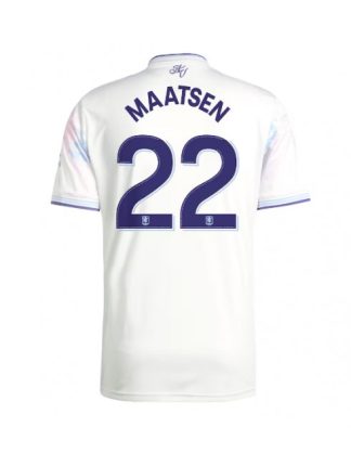 Moški Nogometna dresi poceni Aston Villa Ian Maatsen #22 Tretji 2025-26 Kratek rokav