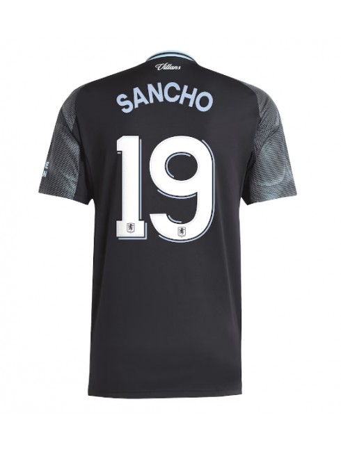 Moški Nogometna dresi poceni Aston Villa Jadon Sancho #19 Gostujoči 2025-26 Kratek rokav