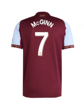 Moški Nogometna dresi poceni Aston Villa John McGinn #7 Domači 2025-26 Kratek rokav