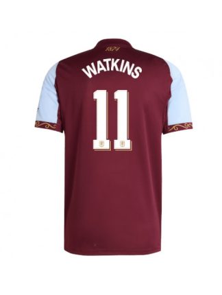 Moški Nogometna dresi poceni Aston Villa Ollie Watkins #11 Domači 2025-26 Kratek rokav