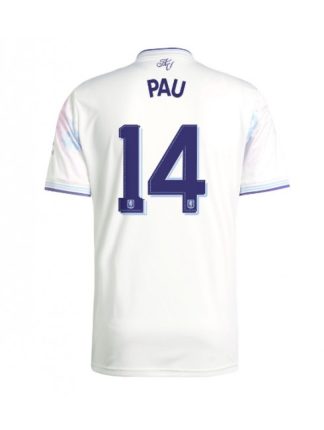 Moški Nogometna dresi poceni Aston Villa Pau Torres #14 Tretji 2025-26 Kratek rokav