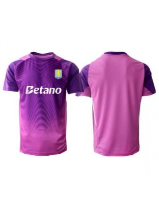 Moški Nogometna dresi poceni Aston Villa Vratar Tretji 2025-26 Kratek rokav