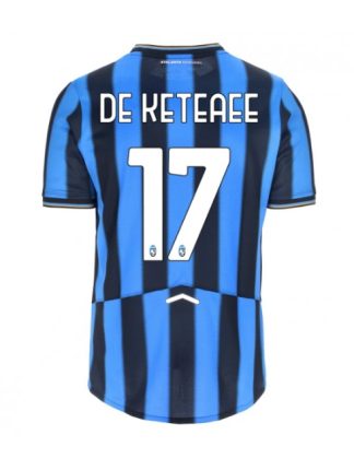 Moški Nogometna dresi poceni Atalanta Charles De Ketelaere #17 Domači 2025-26 Kratek rokav