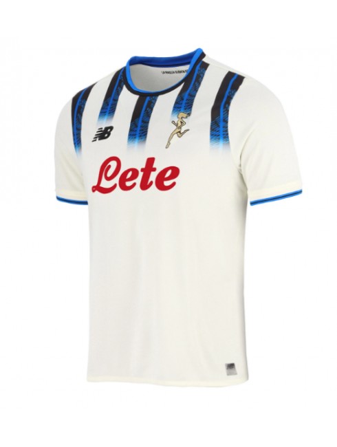 Moški Nogometna dresi poceni Atalanta Gostujoči 2025-26 Kratek rokav