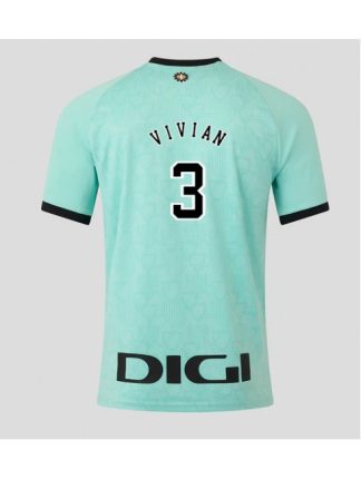 Moški Nogometna dresi poceni Athletic Bilbao Dani Vivian #3 Tretji 2025-26 Kratek rokav