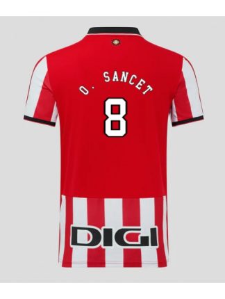 Moški Nogometna dresi poceni Athletic Bilbao Oihan Sancet #8 Domači 2025-26 Kratek rokav