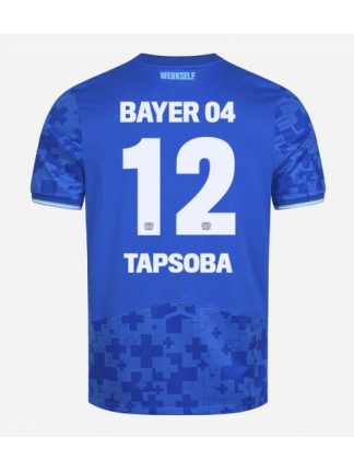 Moški Nogometna dresi poceni Bayer Leverkusen Edmond Tapsoba #12 Tretji 2025-26 Kratek rokav