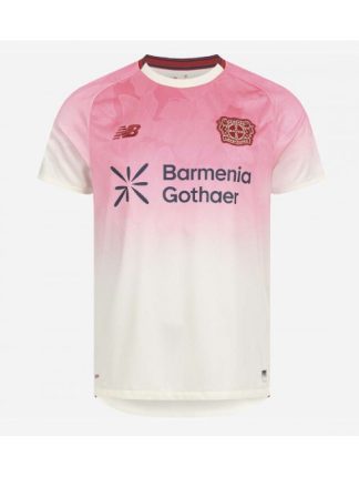 Moški Nogometna dresi poceni Bayer Leverkusen Gostujoči 2025-26 Kratek rokav