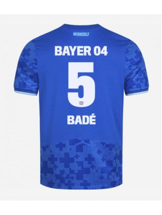 Moški Nogometna dresi poceni Bayer Leverkusen Jarell Quansah #4 Domači 2025-26 Kratek rokav