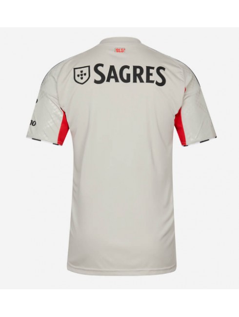 Moški Nogometna dresi poceni Benfica Gostujoči 2025-26 Kratek rokav 2 Moški Nogometna dresi poceni Benfica Gostujoči 2025-26 Kratek rokav 2