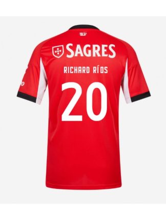 Moški Nogometna dresi poceni Benfica Richard Rios #20 Domači 2025-26 Kratek rokav