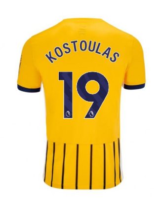 Moški Nogometna dresi poceni Brighton Charalampos Kostoulas #19 Tretji 2025-26 Kratek rokav