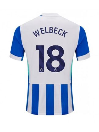 Moški Nogometna dresi poceni Brighton Danny Welbeck #18 Domači 2025-26 Kratek rokav