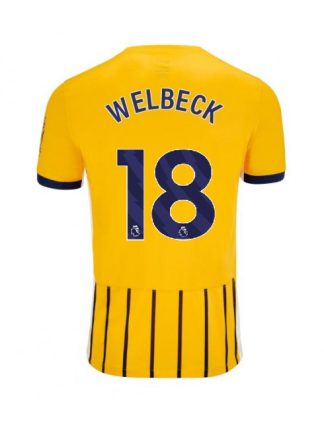 Moški Nogometna dresi poceni Brighton Danny Welbeck #18 Tretji 2025-26 Kratek rokav
