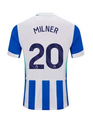 Moški Nogometna dresi poceni Brighton James Milner #20 Domači 2025-26 Kratek rokav