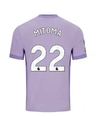 Moški Nogometna dresi poceni Brighton Kaoru Mitoma #22 Gostujoči 2025-26 Kratek rokav