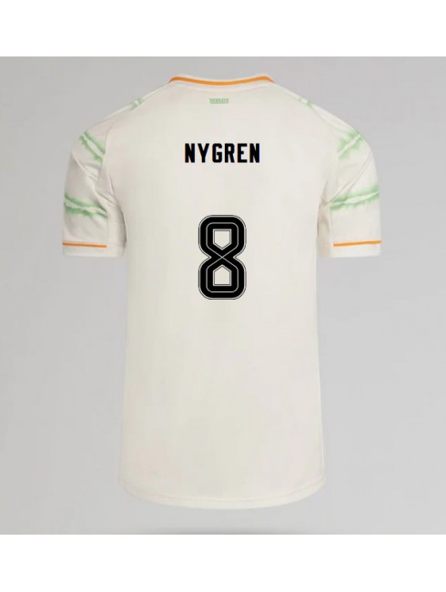 Moški Nogometna dresi poceni Celtic Benjamin Nygren #8 Tretji 2025-26 Kratek rokav Moški Nogometna dresi poceni Celtic Benjamin Nygren #8 Tretji 2025-26 Kratek rokav
