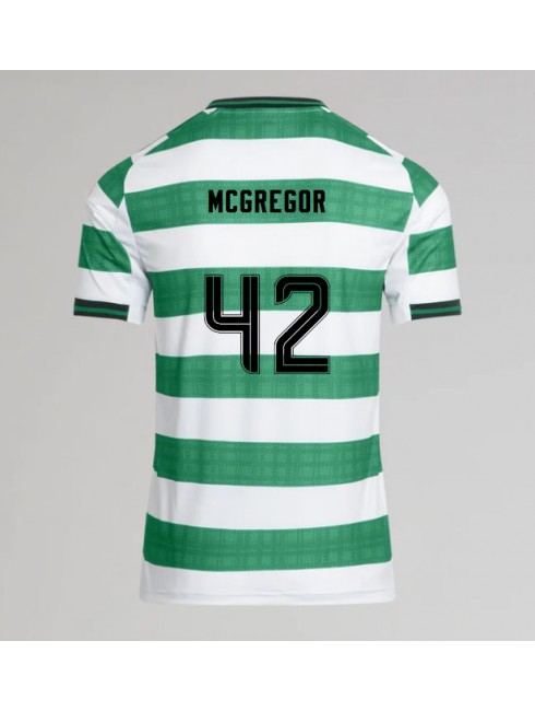 Moški Nogometna dresi poceni Celtic Callum McGregor #42 Domači 2025-26 Kratek rokav Moški Nogometna dresi poceni Celtic Callum McGregor #42 Domači 2025-26 Kratek rokav