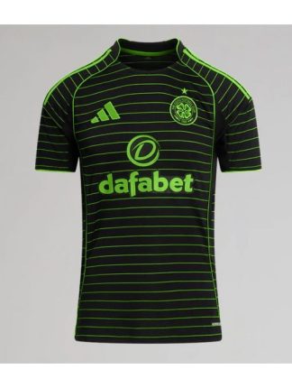 Moški Nogometna dresi poceni Celtic Gostujoči 2025-26 Kratek rokav