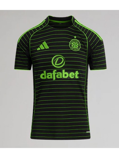 Moški Nogometna dresi poceni Celtic Gostujoči 2025-26 Kratek rokav Moški Nogometna dresi poceni Celtic Gostujoči 2025-26 Kratek rokav