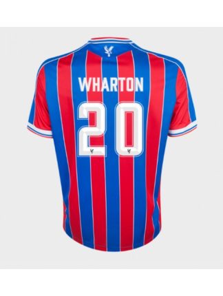 Moški Nogometna dresi poceni Crystal Palace Adam Wharton #20 Domači 2025-26 Kratek rokav