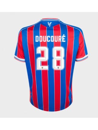 Moški Nogometna dresi poceni Crystal Palace Cheick Doucoure #28 Domači 2025-26 Kratek rokav