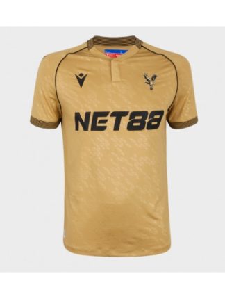 Moški Nogometna dresi poceni Crystal Palace Gostujoči 2025-26 Kratek rokav