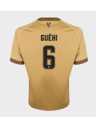 Moški Nogometna dresi poceni Crystal Palace Marc Guehi #6 Gostujoči 2025-26 Kratek rokav