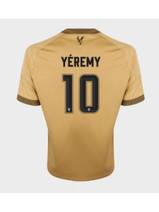 Moški Nogometna dresi poceni Crystal Palace Yeremy Pino #10 Gostujoči 2025-26 Kratek rokav