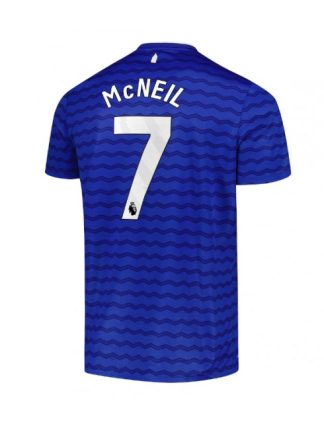 Moški Nogometna dresi poceni Everton Dwight McNeil #7 Domači 2025-26 Kratek rokav