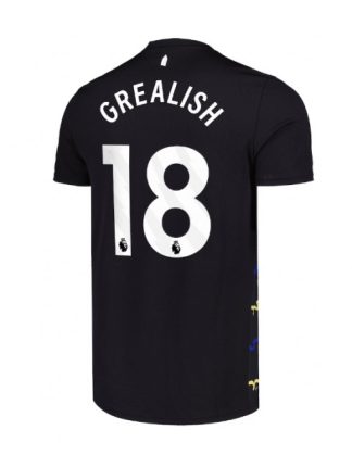 Moški Nogometna dresi poceni Everton Jack Grealish #18 Tretji 2025-26 Kratek rokav