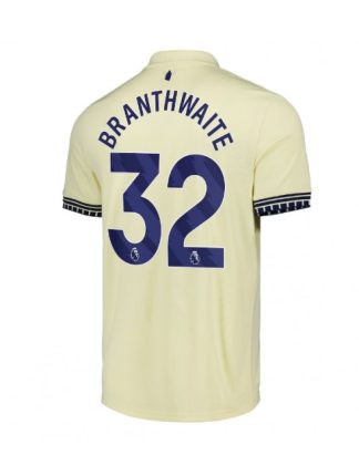 Moški Nogometna dresi poceni Everton Jarrad Branthwaite #32 Gostujoči 2025-26 Kratek rokav