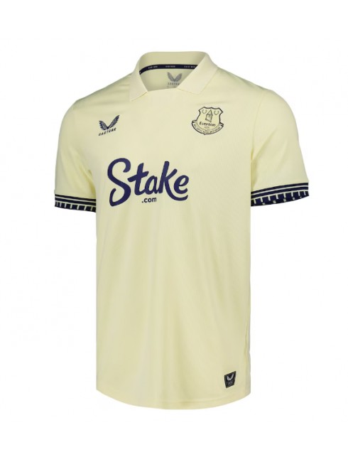 Moški Nogometna dresi poceni Everton Kiernan Dewsbury-Hall #22 Gostujoči 2025-26 Kratek rokav