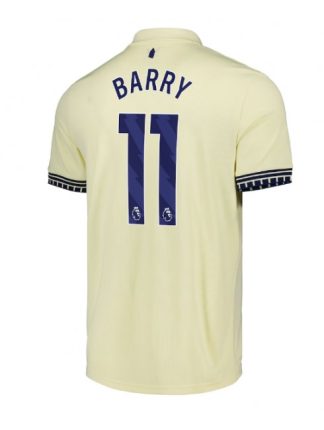 Moški Nogometna dresi poceni Everton Thierno Barry #11 Gostujoči 2025-26 Kratek rokav