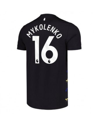 Moški Nogometna dresi poceni Everton Vitaliy Mykolenko #16 Tretji 2025-26 Kratek rokav