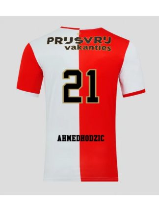 Moški Nogometna dresi poceni Feyenoord Anel Ahmedhodzic #21 Domači 2025-26 Kratek rokav