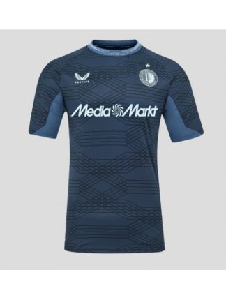 Moški Nogometna dresi poceni Feyenoord Gostujoči 2025-26 Kratek rokav