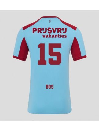 Moški Nogometna dresi poceni Feyenoord Jordan Bos #15 Tretji 2025-26 Kratek rokav