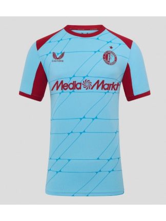 Moški Nogometna dresi poceni Feyenoord Tretji 2025-26 Kratek rokav