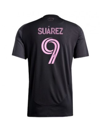 Moški Nogometna dresi poceni Inter Miami Luis Suarez #9 Gostujoči 2025-26 Kratek rokav